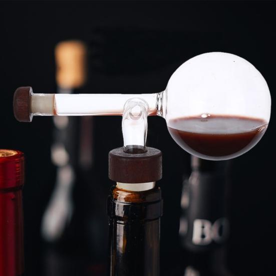 Wine Pourer Aerator Spout for Enhanced Taste And Aroma Professional Wine Aerator for Drip-Free Pouring for Improved Flavo Home Kitchen Gadgets