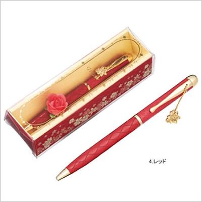 Ручка шариковая Marks Floral/Tresor/Красная TRE-BP14-RE