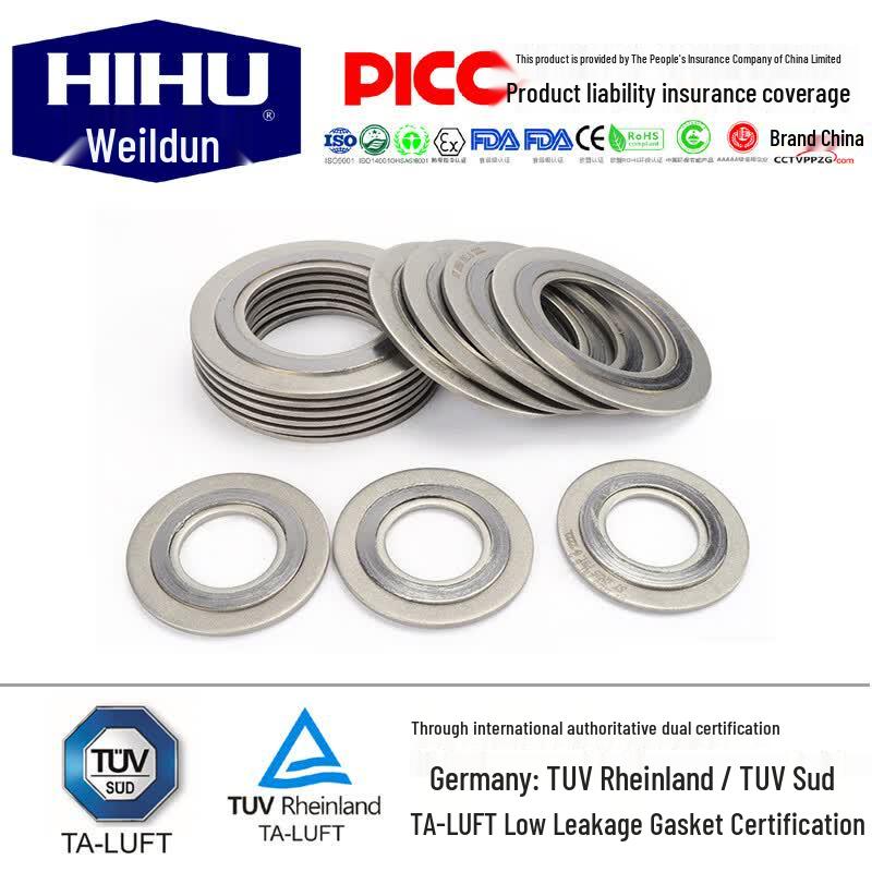 NOUO 304 Stainless Steel Type A Spiral Wound Gasket