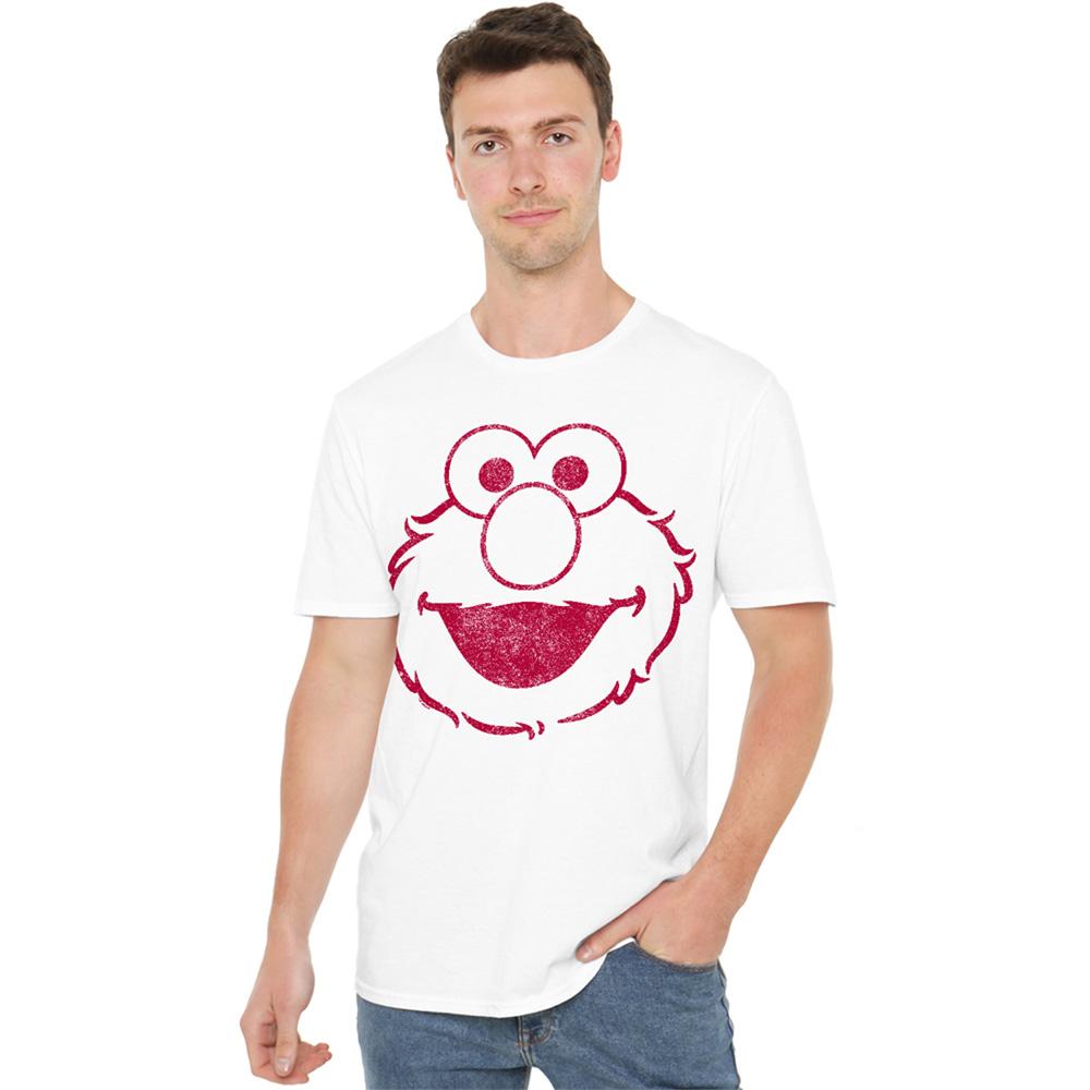 Sesame Street Unisex Adult Elmo Mono T-Shirt