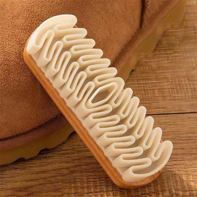 Щетка для обуви из замши с пластиковой ручкой, ластик для удаления пятен для обуви из замши, нубука, очиститель, освежитель