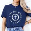 A Lot Can Happen in 3 Days T Shirt, Jesus Cross Graphic Printed Tee Shirts, Casual Short Sleeve, Vintage Streetwear Fashion Top,