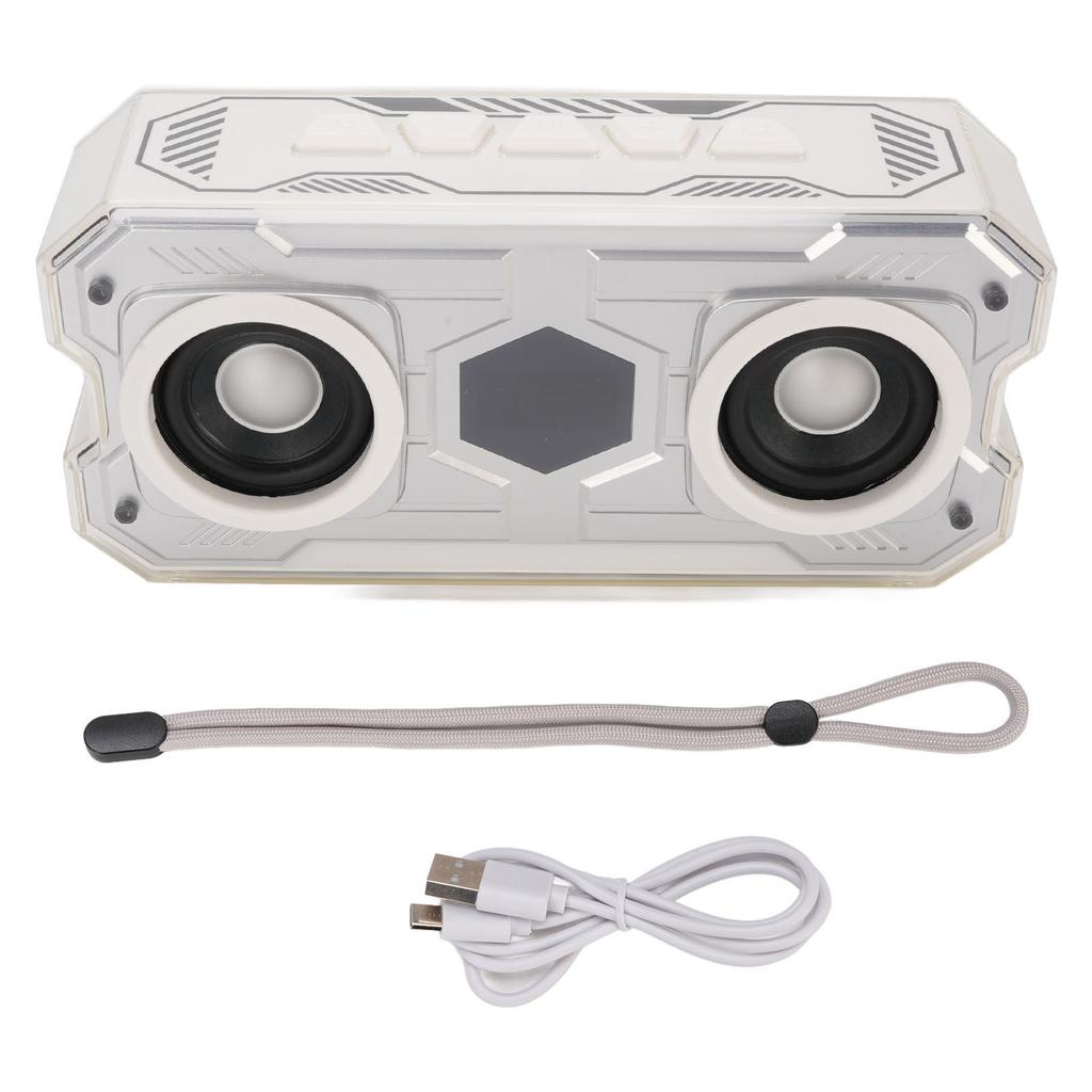 Bass Bluetooth Speaker Rain Proof TWS Portable Wireless Speaker for Camping Beach Garage