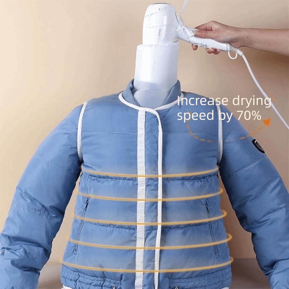 Folding Clothes Dryer Bag Elastic Opening Clothes Drying Bag Portable Garment Drying Bag  Business