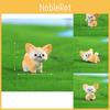 Cute Resin Fennec Fox Miniatures For Fairy Gardens Set Of 13 Adorable Figurines
