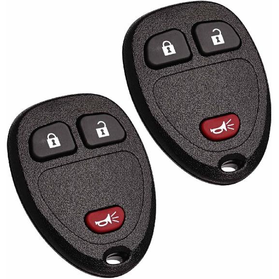 Remote Key Fob Replacement Fits for Chevy Silverado 1500 2500 Tahoe Suburban Avalanche Equinox GMC Sierra Acadia Yukon XL 2007 2008 2009 2010