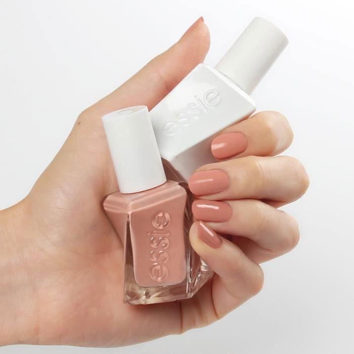 Vernis à ongle - Essie - Gel Couture - Couleur Crème - Modèle Sew Me - Longue tenue