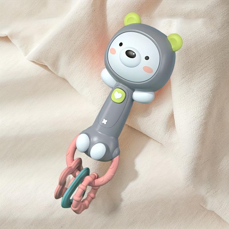 Детская музыкальная игрушка-шейкер «Жираф»: 6+ месяцев, Раннее обучение, Жевательная, 0-3 года, Ручная погремушка, Идеальный подарок для малышей