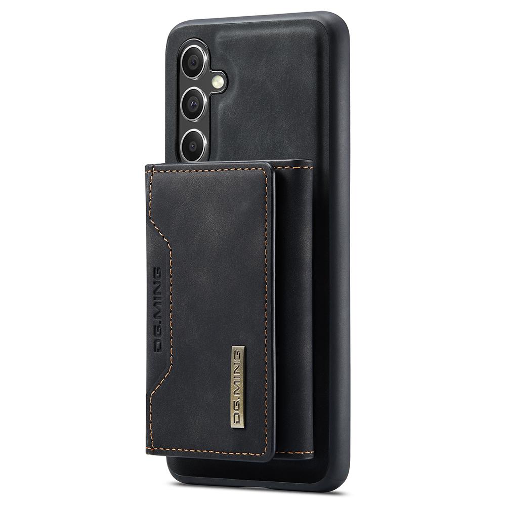 DG.MING M2 Series for Samsung Galaxy S25 Case PU+PC+TPU Phone Cover Detachable Wallet