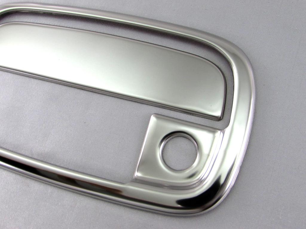 BRIGHTZ Tanto Exe L455S L465S Chrome Door Handle Covers and Rear Hatch Knob Plate Set for L and 465 Tanto Exe Customs [REA-DHC-032] L455, L465, 455,