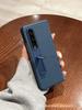 Чехол-книжка из кожи личи для Huawei Honor MagicvS XFold2 со скрытой подставкой