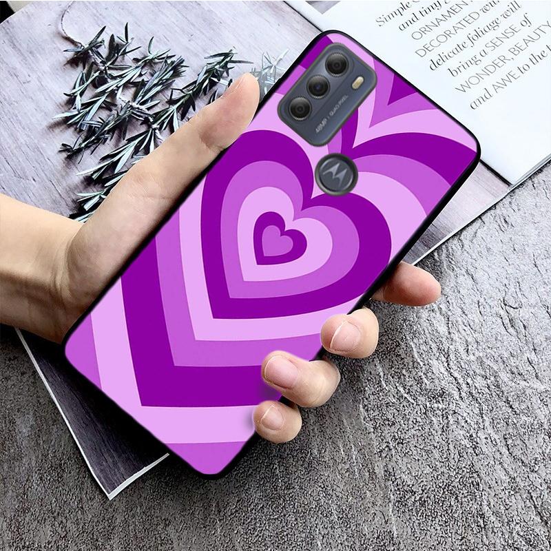 Чехол Latte Love Coffee Heart для Motorola Moto Edge 20 Edge 20 Lite E7 Power E40 E20 One Action G10 G Play G22 G52 G60 E32 G8
