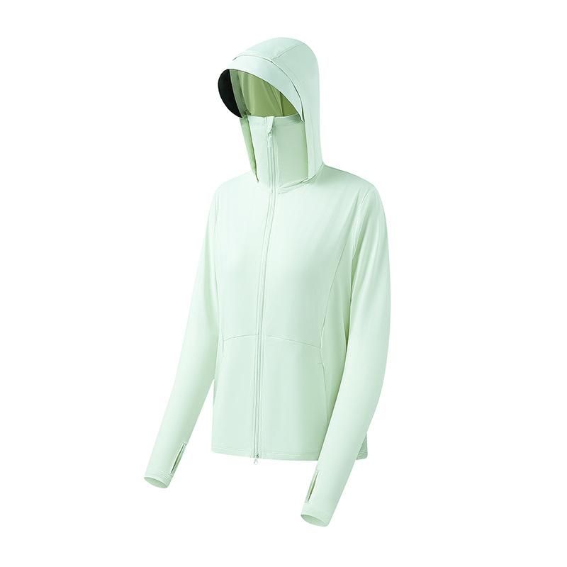Big-name men's and women's spring and summer UV protection and breathability loose big brim cycling ice silk sunscreen clothing jacket