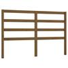 Headboard Honey Brown 166 x 4 x 100 cm Solid Pine Wood