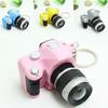 Милый мини-цифровой зеркальный DSLR-камера в стиле светодиодной вспышки, брелок