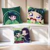 Anime Chibi Cute The A-Apothecary Diaries Maomao Soft Pillow Case for Sofa Living Room Home Office Decor Protective Covers Funda