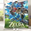 Классическая игра Z-Zelda Герб Хайлии Линк Мягкое фланелевое покрывало, Уютное одеяло для кровати, дивана, гостиной, кемпинга, домашнего декора, Подарок