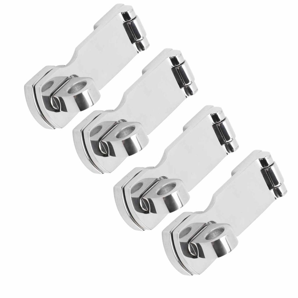 Boat Latch Clamp 316 Stainless Steel Rust Proof Marine Locker Clamp Fastener for Fishing Boat Yacht Warehouse 4pcs