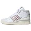 Forum Mid White Grey Red Мужские кроссовки Cloud-White Grey-One Blue H03434