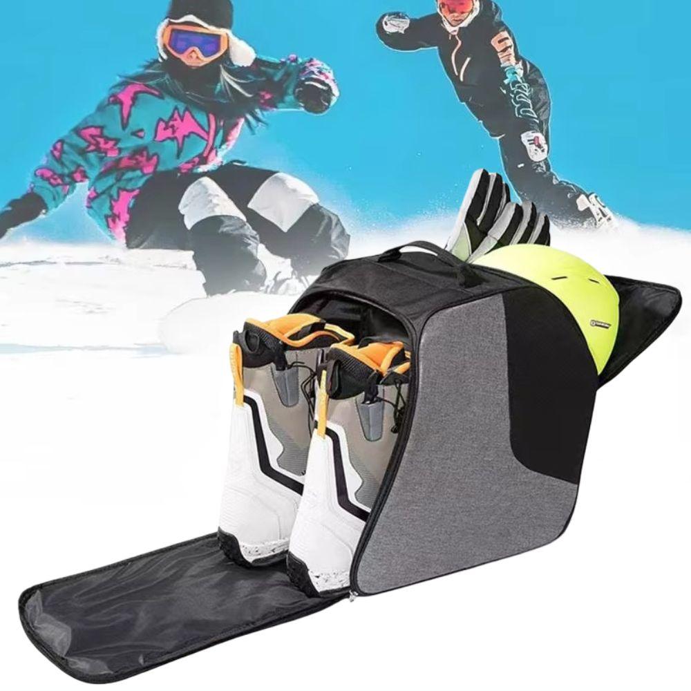 Shoes Gloves Ski Boot Bag Waterproof Ski Crossbody Bag Snowboarding Storage Bag Ski Pack