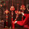 Chinese New Year Decoration Lucky Ornaments Home Decor Red Hanging Pendant