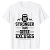 Men's T-shirts Gym Life Shirt Funny Workout Tshirts Motivational Positive Quote Clothing Exercise Fitness Tee Shirt Clothes