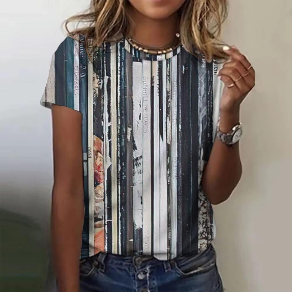 Женская футболка в стиле ретро с принтом в виде объемных букв, летняя повседневная футболка с круглым вырезом и коротким рукавом, модные футболки для детей в стиле Харадзюку, одежда 2010 года