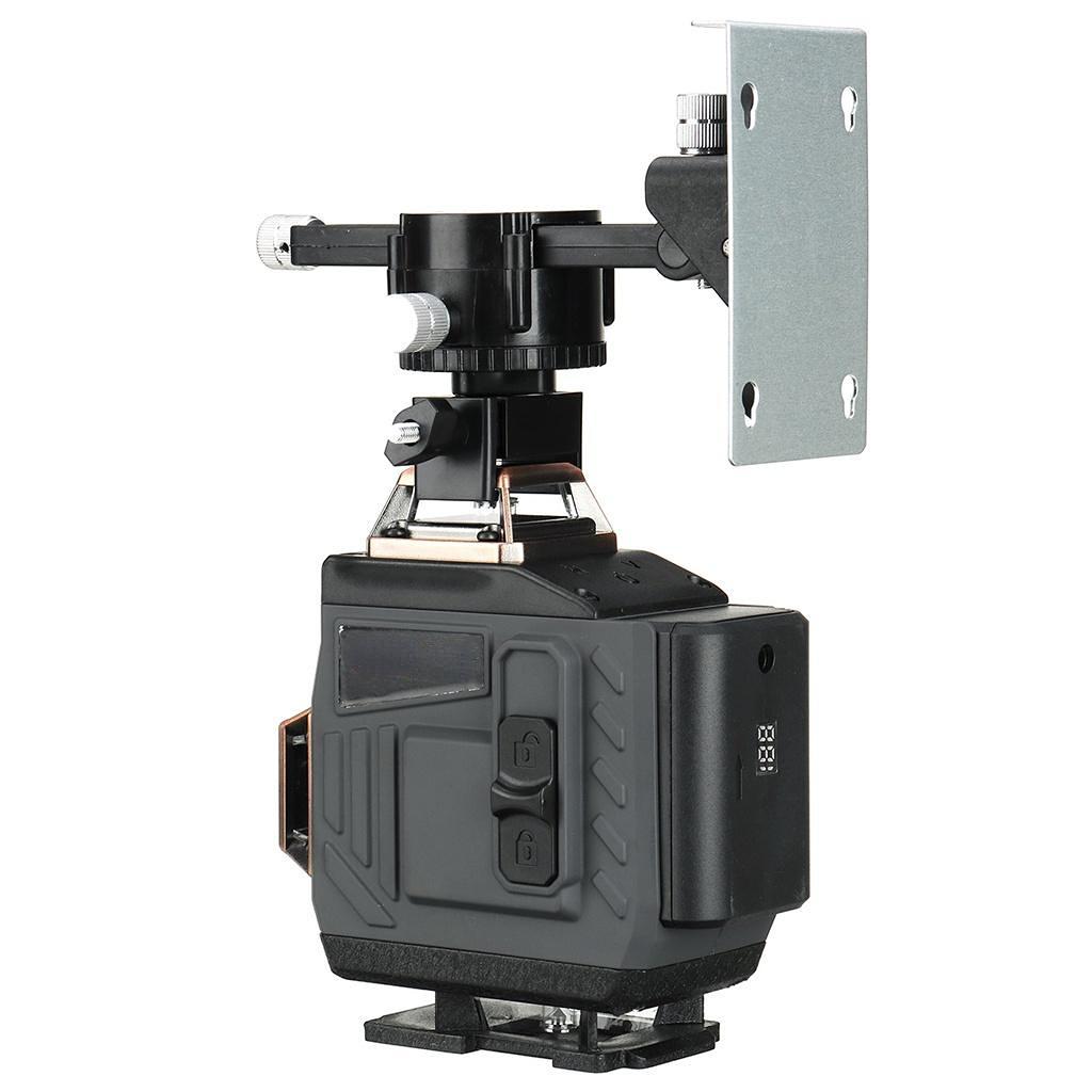 8/12/16 Line 4D Лазерный Уровень Регулируемый Зеленый Свет Самовыравнивающийся 360° Поворотный Горизонтальный Вертикальный Крест Автоматическое Измерение