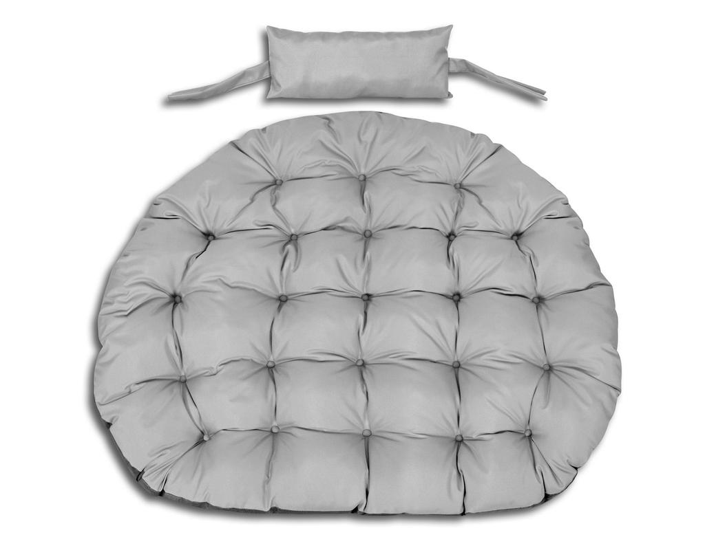 Садовая подушка 110 см для подвесного стула Stork Nest, водонепроницаемая, серая