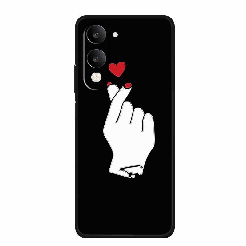 3D Тисненый Чехол Для Vivo iQOO Z10 Lite Чехол Для Телефона Coque Цветы Силиконовый Мягкий Задний Чехол Для Vivo Y29S Y29T Y19s GT 5G Чехол Funda