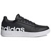 Adidas Neo Hoops 2.0 Non-Slip Durable Low-Top Retro Basketball Shoes Men Sneakers Black White GZ9119