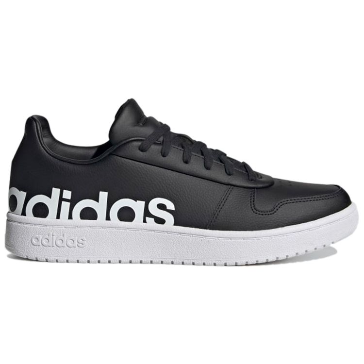 adidas Neo Hoops 2.0 Нескользящие Прочные Низкие Ретро Баскетбольные Кроссовки Мужские кроссовки Черный Белый GZ9119
