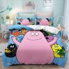 Новый 3D-принт с рисунком L-Les & B-Barbapapa Комплект постельного белья Double Twin King Пододеяльник Одеяло Наволочка Для Мальчиков Девочек Взрослых Спальня