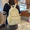 Корейская версия школьного рюкзака для девочек, милый школьный рюкзак в горошек, студенческий рюкзак в университетском стиле, вместительный рюкзак для учеников