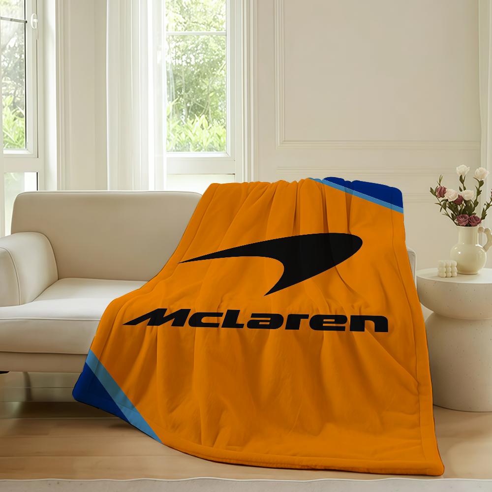 Модный принт M-Mc LarenES Плед для дивана, офиса, кровати, самолета, путешествий, сна, чтения, отдыха, кемпинга. Мягкий и теплый