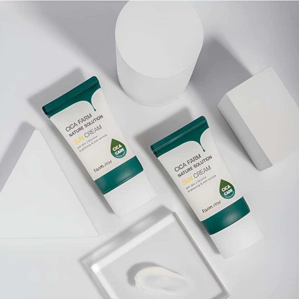 Farmstay Cica Farm Nature Solution Sun Cream SPF 50+/PA++++ 50g