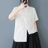 Xitao Irregular Casual Asymmetric Shirt HQQ2431