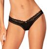 Obsessive - Sexy Black Lace Medilla Thong XS/S