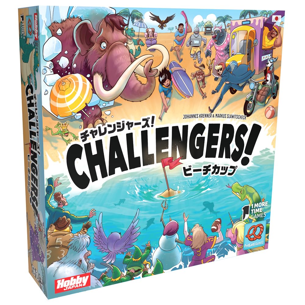 Hobby Japan Beach Cup Японская версия 45 для детей от 8 лет и настольная игра Challengers! (1-8 игроков, минут, и более)