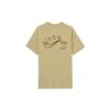 Nike DF Логотип Западных Штатов Дышащая Быстросохнущая Футболка с коротким рукавом и круглым вырезом Мужские топы Бежевый Коричневый HJ3663297