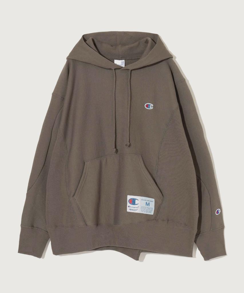 CHAMPION X Undercover Reverse Weave Hoodie Olive Drab