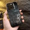 Чехол для телефона с узором скандинавских рун, подходит для iPhone 17 16 15 14 13 12 11 Pro/Max/Plus, противоударная задняя крышка