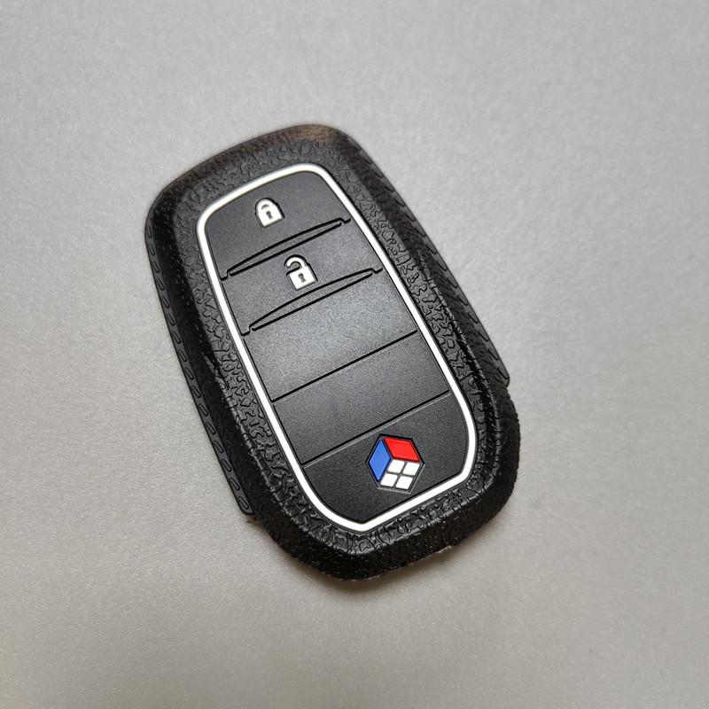 Чехол-брелок для ключа автомобиля для Toyota Alphard Vios Tacoma Fortuner Corolla Venza Grand Highlander Rav4 Xse Prime Land Cruiser Hilux