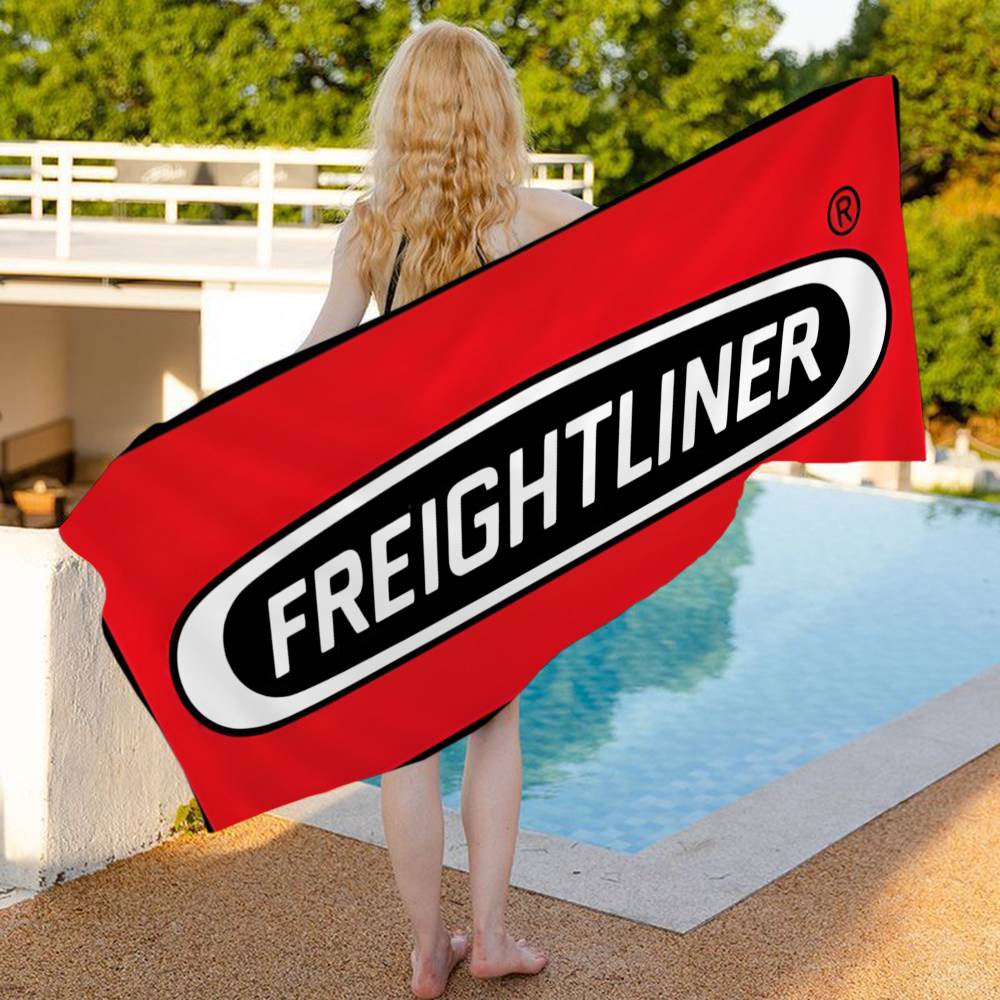 F-Freightliner Микрофибровое пляжное полотенце Впитывающее Быстросохнущее Мягкое Полотенце для йоги, плавания, курорта, альпинизма