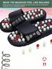 Acupoint Massage Slippers Sandal For Men Feet Chinese Acupressure Therapy Medical Rotating Foot Massager Shoes Unisex