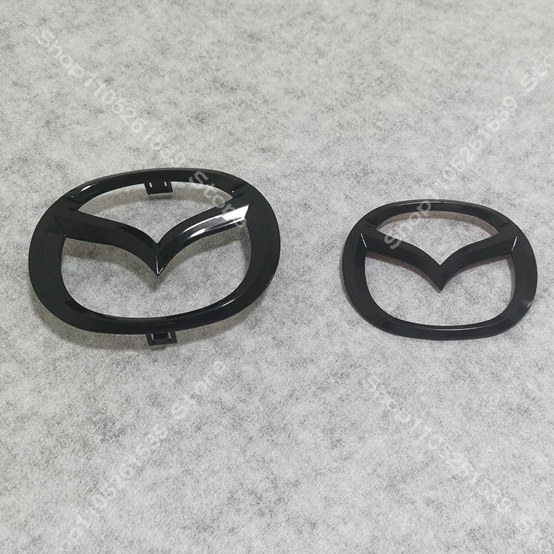 Для MAZDA 2 Автомобильная передняя решетка радиатора Заменяемый значок Задняя крышка багажника Значок на двери автомобиля Наклейка-значок Автомобильные аксессуары