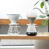 Кофеварка HARIO V60 Модель Пита Ликата Кофе Кофеварка Сделано в Японии Помощь при капельном заваривании (1-4 чашки) - прозрачный, (КПК-02-Т)