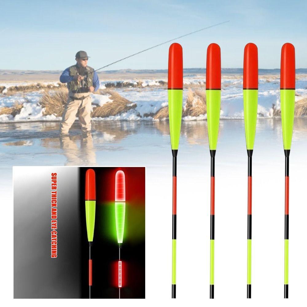 2pcs Ultra Sensitive LED Smart Float Luminous Electronic Float Luminous Float Outdoor Fishing