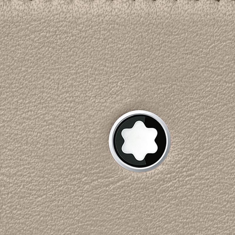 Montblanc Logo Plaque Zip-Up Wallet 131265