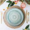 DUKA SOLVIND dinner plate 27 turquoise